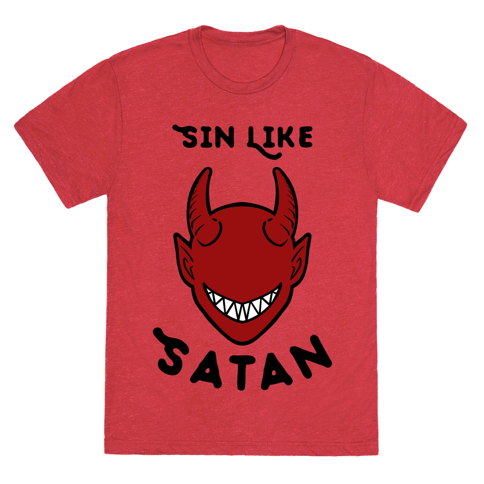 Sin Like Satan Unisex Triblend Tee